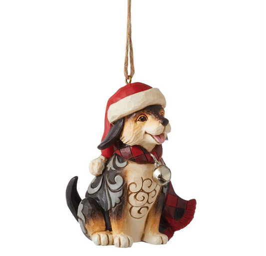 HG Dog Wear Plaid Scarf Ornament