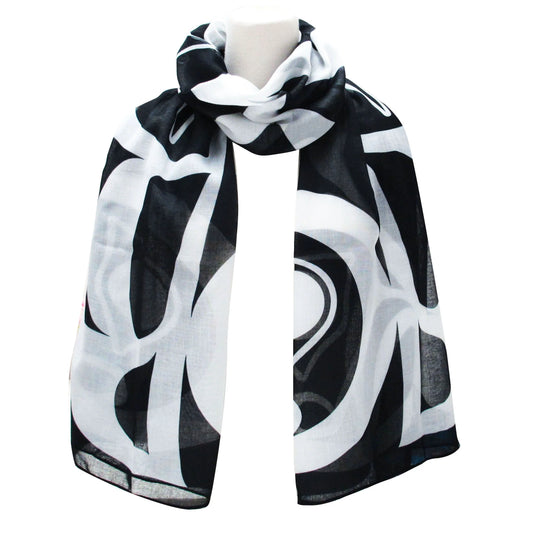 Roy Henry Vickers Raven Artist Scarf