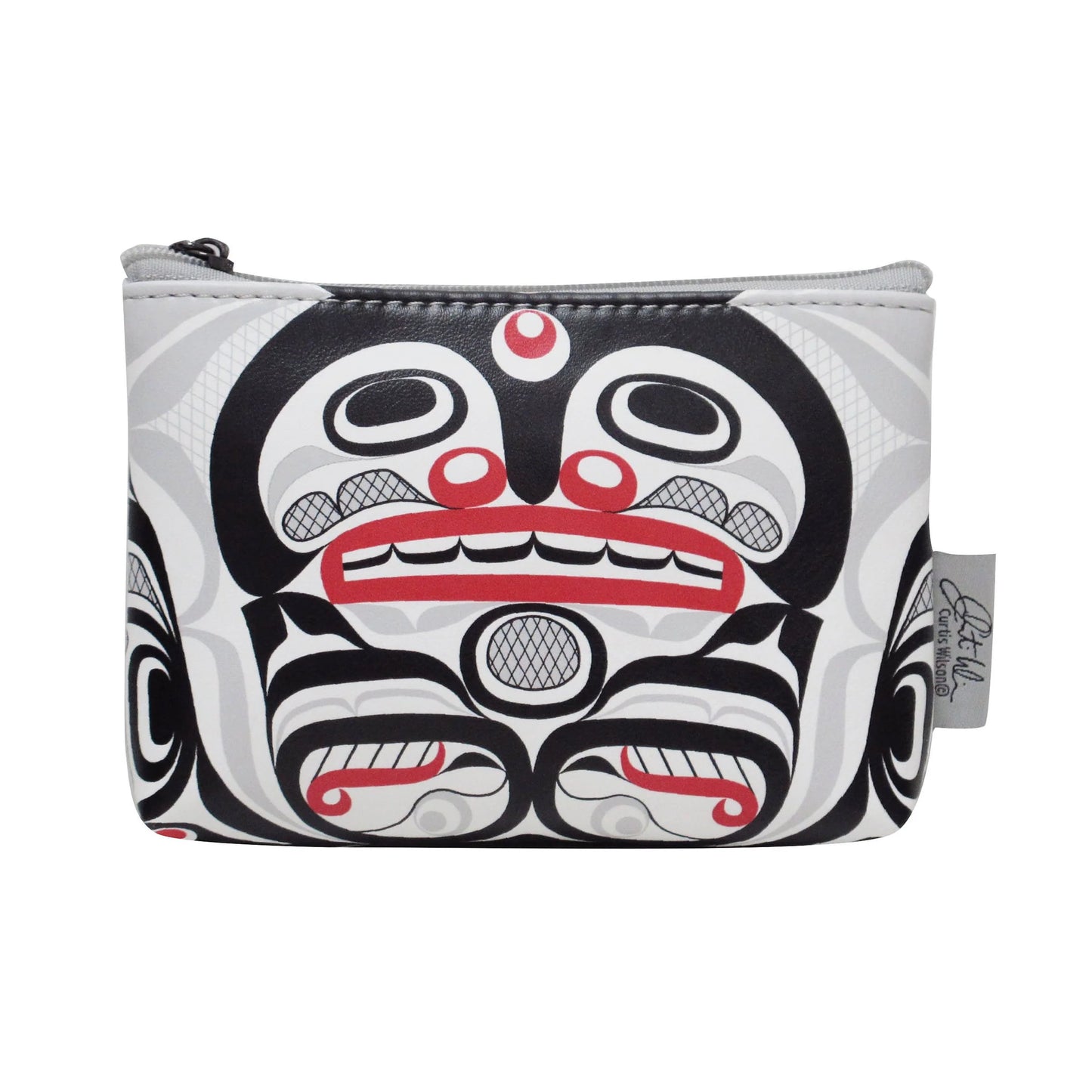 Kurtis Wilson Killer Whale Crosshatch Coin Purse